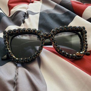 Gem-Studded Sunglasses